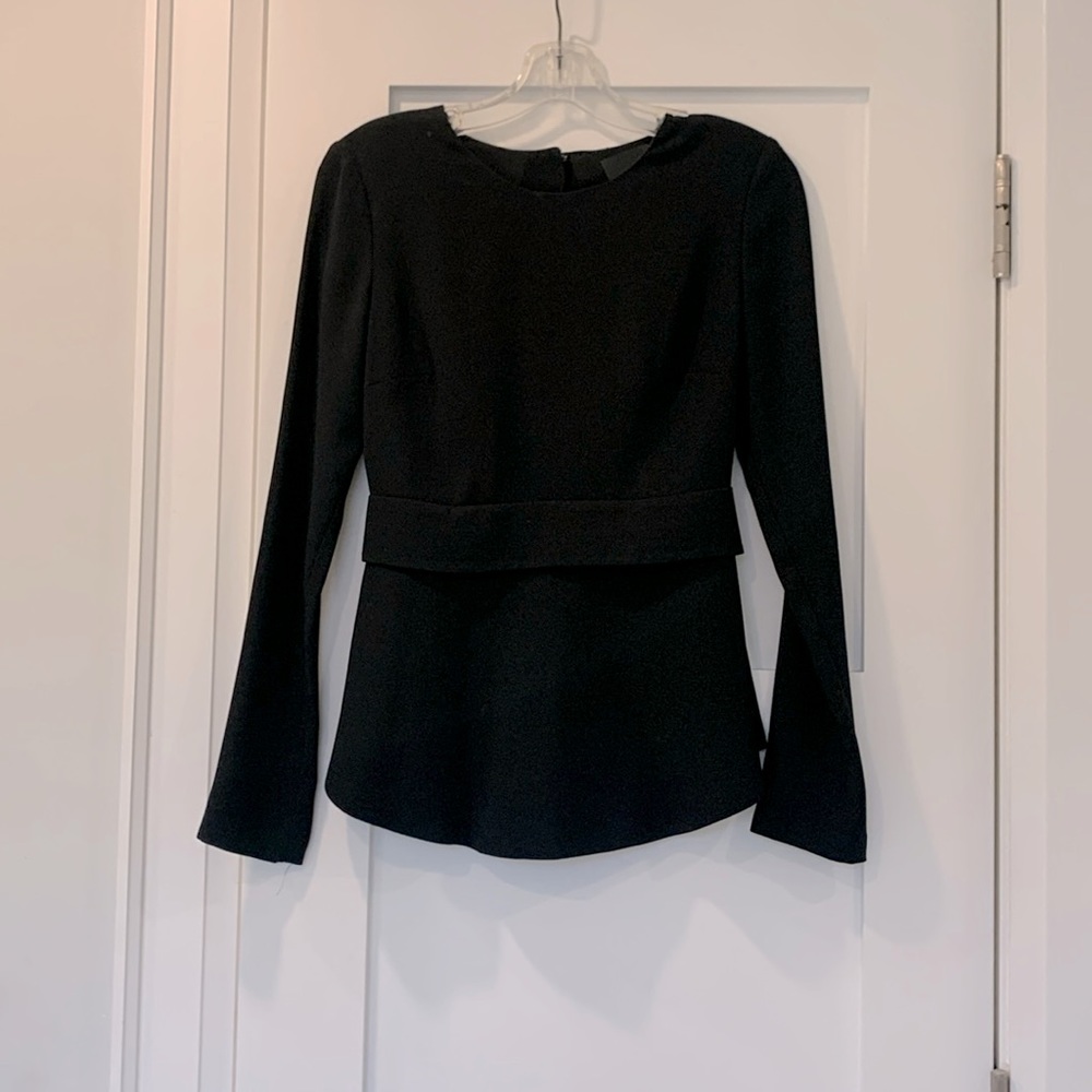 Intermix open back top